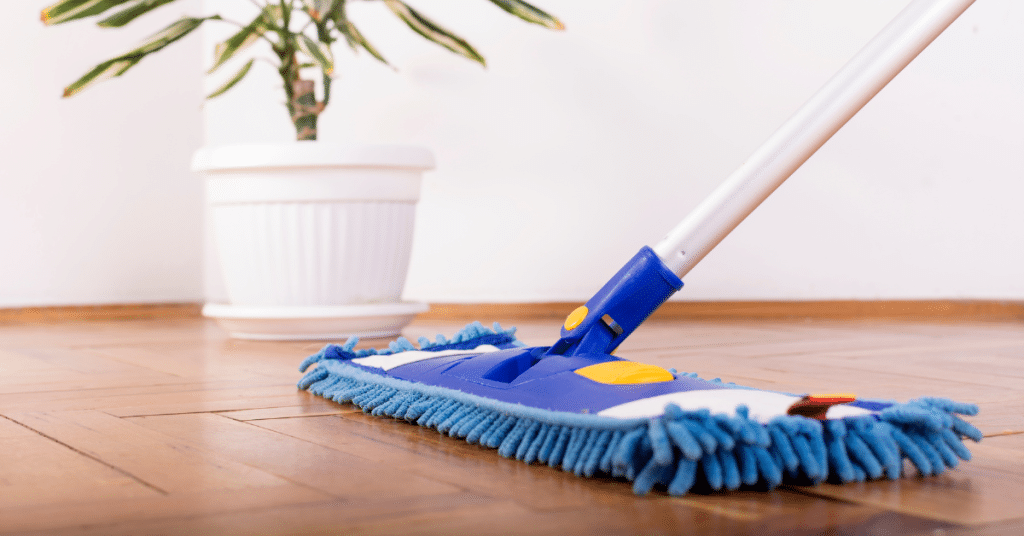 Clean and maintain hardwood floors