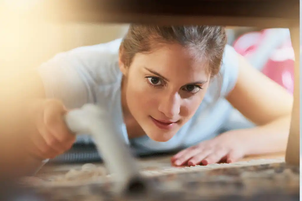 Cleaning tips for hard-to-reach places